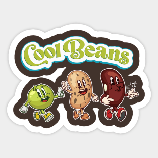 The Cool Beans - Dark Sticker